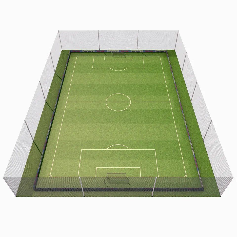 how big are professional soccer fields