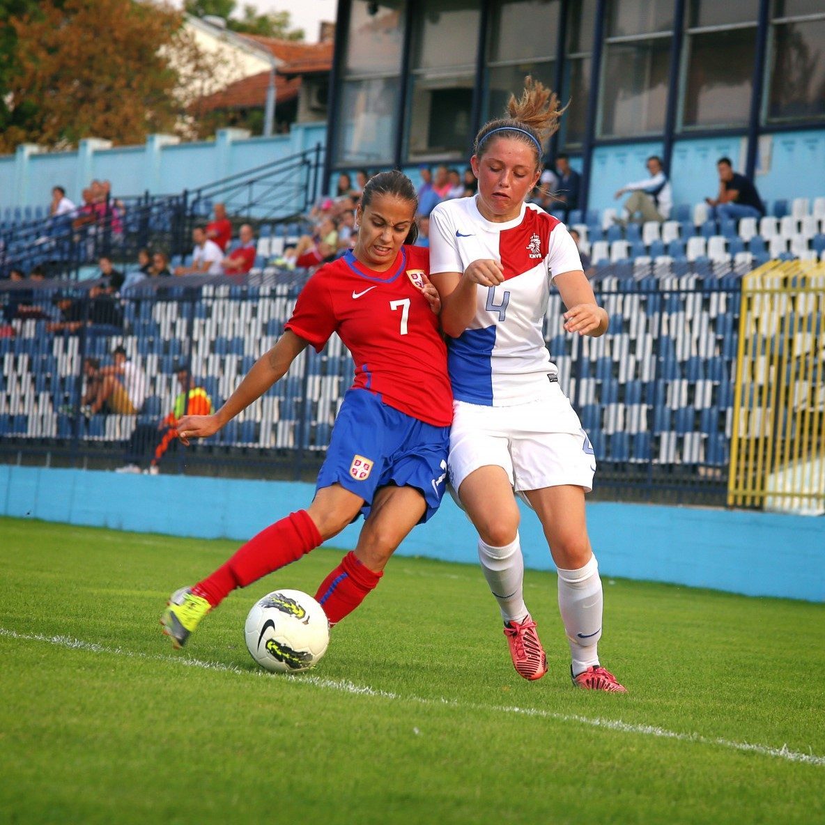 a football game