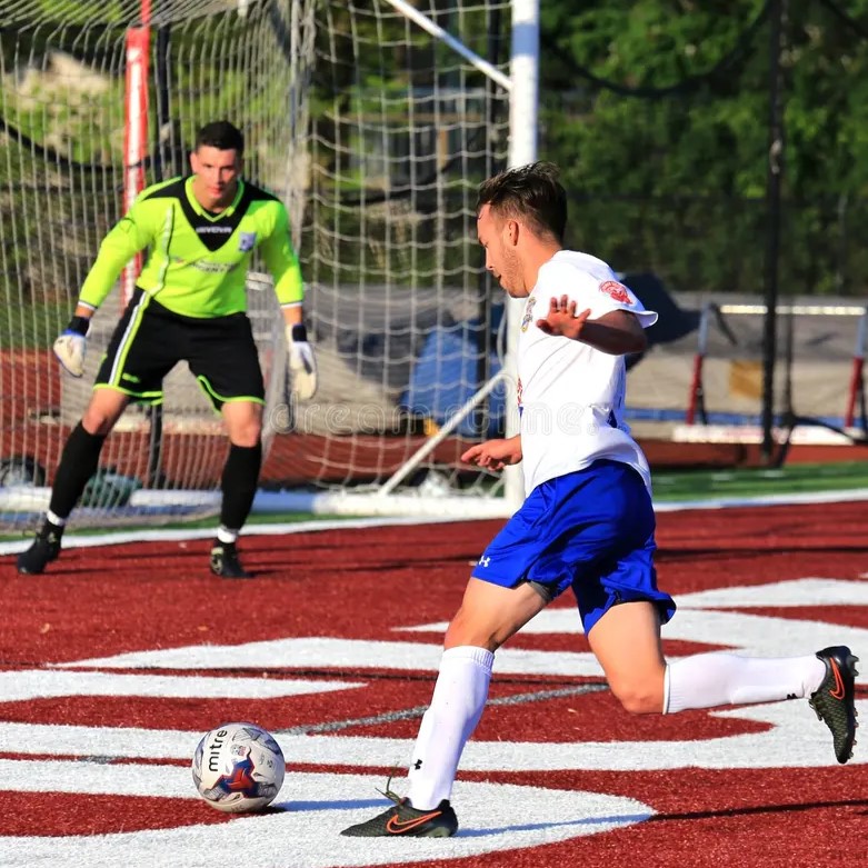 a pro soccer game