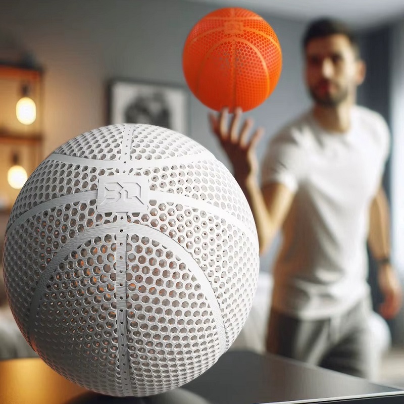 airless basketball