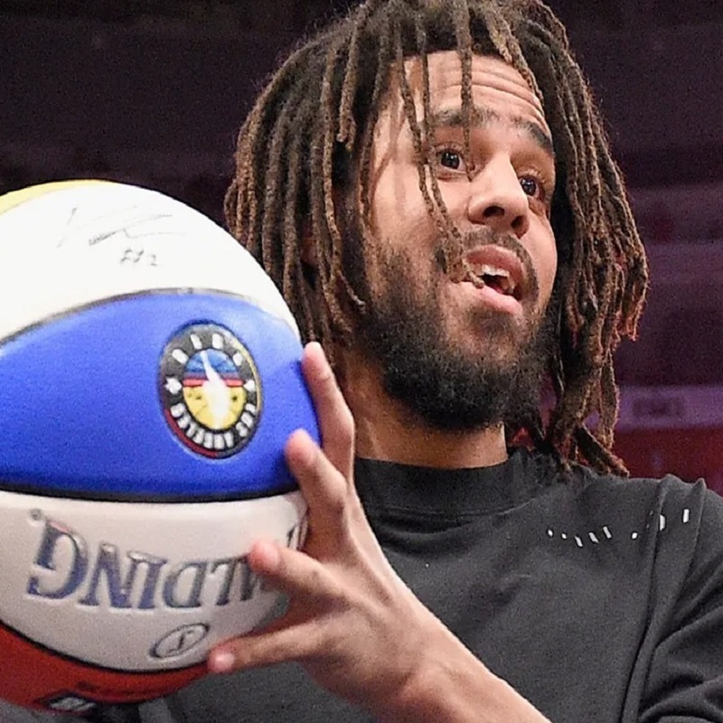 J. Cole and basketball