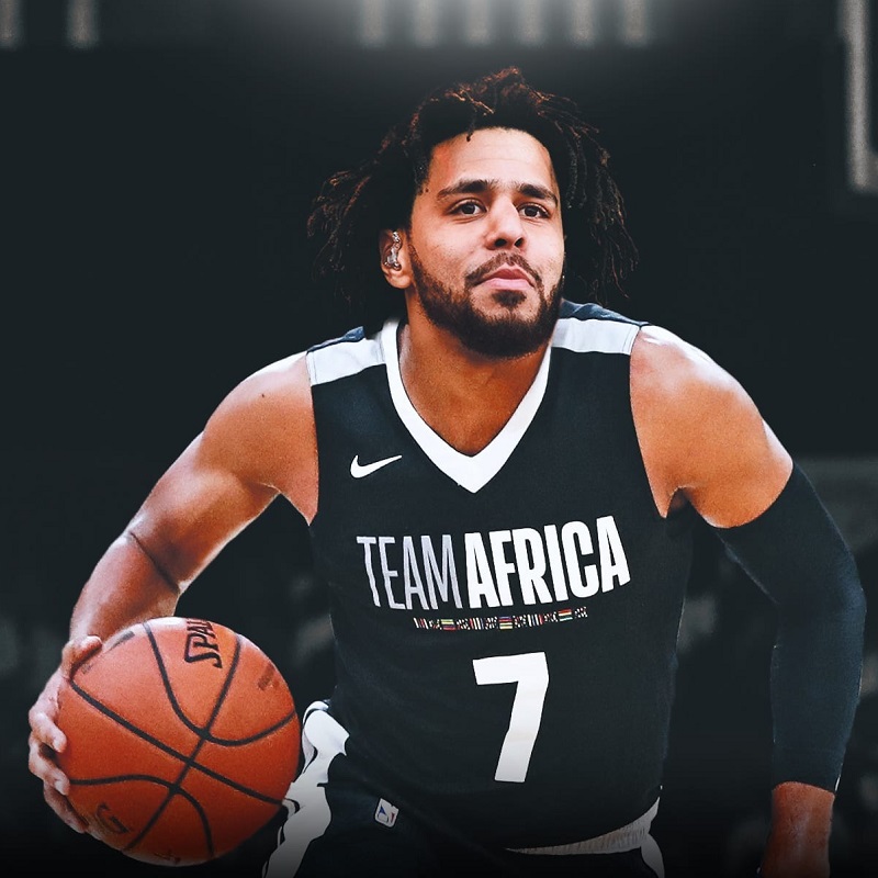 J. Cole and basketball